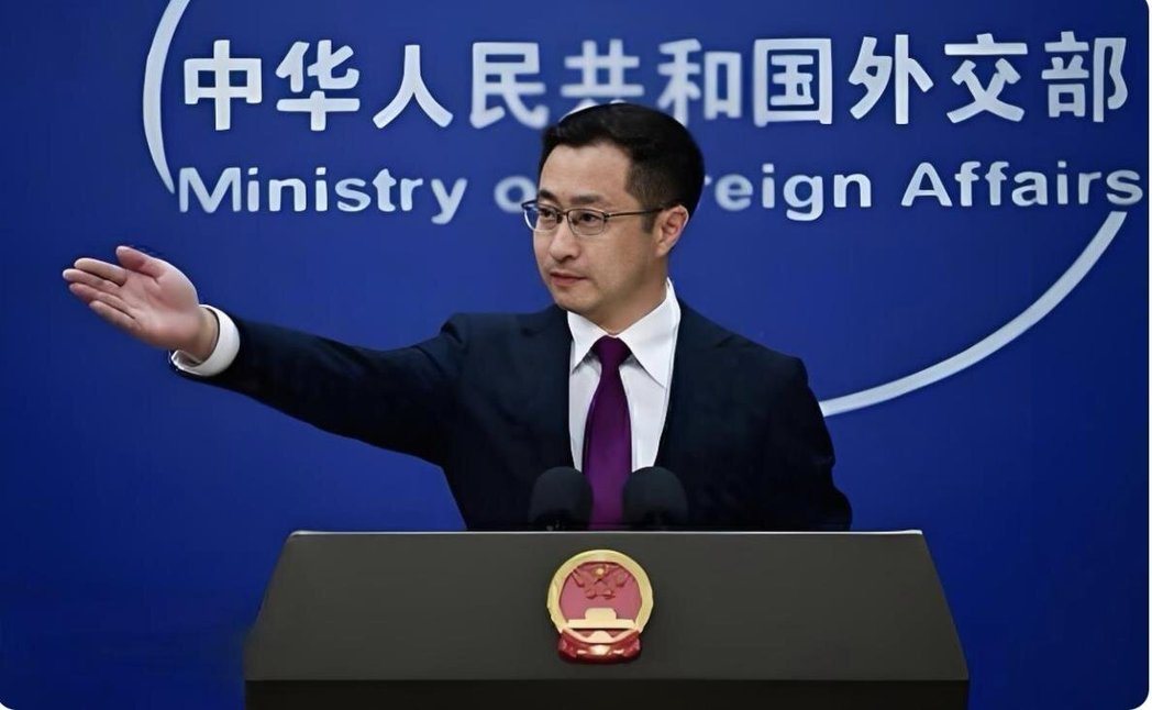 大陆外交部发言人林剑。图/大陆外交部网站